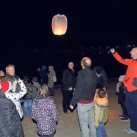 Leto začeli z ognjemetom in glasbo