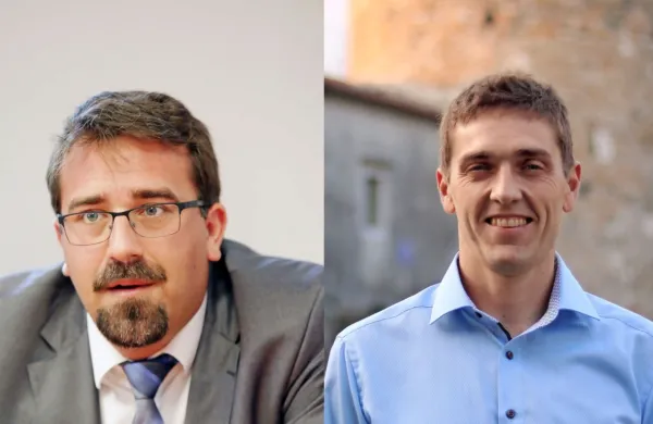 Tadej Beočanin in Miha Kapelj