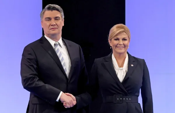Na hrva&scaron;kih predsedni&scaron;kih volitvah kaže na zmago Milanovića