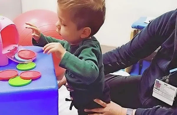 Kris je bil na prvi uri fizioterapije