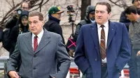 Robert De Niro (desno) in Al Pacino se nista veliko bratila v mafijskih filmih, 
slednji pa do Irca še ni niti nikoli nastopil v filmu Martina Scorseseja.