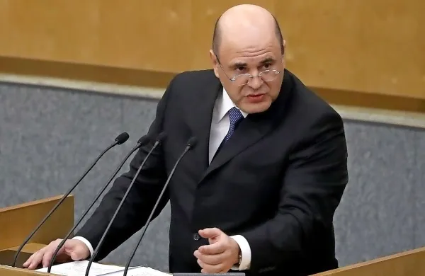 Glasovanje parlamenta o Mišustinu, ki ga je Putin predlagal za 
novega premierja, je veljalo le za formalnost.