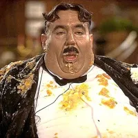 Terry Jones kot  gospod Creosote v Smislu življenja 