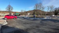 Krožišče v Vanganelu bo  upočasnilo prehitre voznike, izboljšalo prometno pretočnost  in  olajšalo vključevanje na stranske ceste.