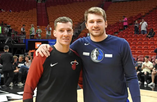Goran Dragić in Luka Dončić