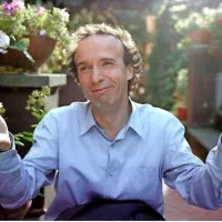 Roberto Benigni je pogost gost na odru gledališča Ariston.
