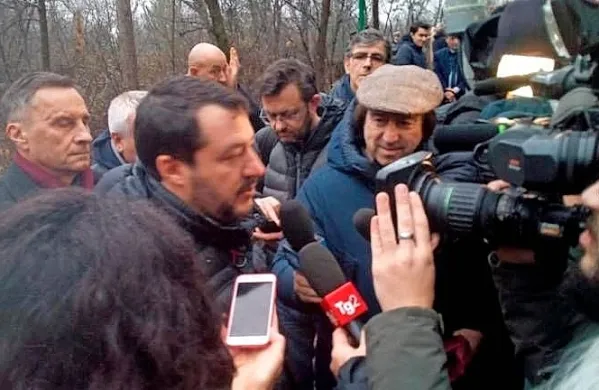 Salvini: Norci so tisti, ki zanikajo holokavst in fojbe
