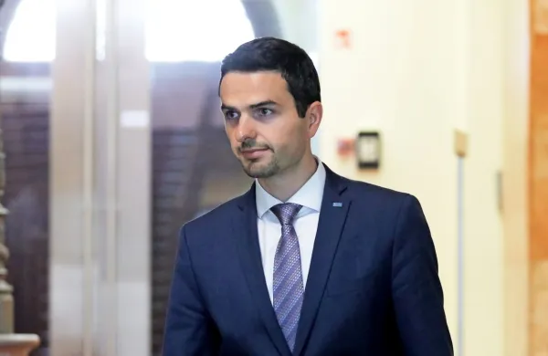 Predsednik stranke NSi Matej Tonin
