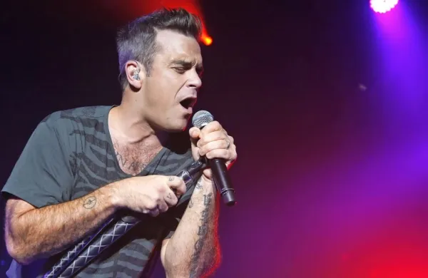 Britanski pevec Robbie Williams