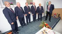 Na sobotnem slavju v Brezovici seveda ni manjkala niti jubilejna 
torta.