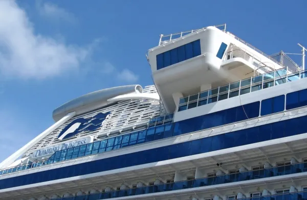 Umrl tretji potnik z ladje Diamond Princess