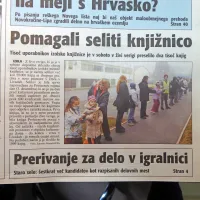 Uporabniki so pomagali seliti izolsko knjižnico.
