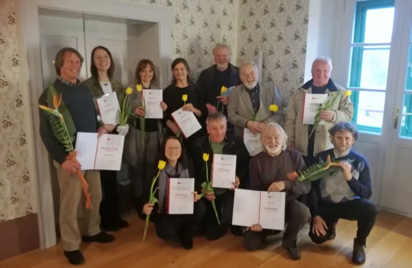 Prejemniki priznanj Partnerstva kraške suhozidne gradnje