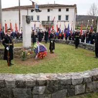 Spominu na primorskega narodnega heroja se je poklonil tudi 
Borut Pahor.  