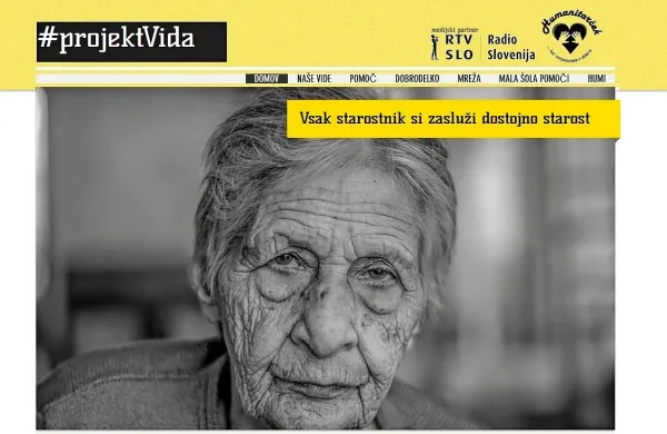 Z novim portalom www.projektvida.org želi društvo Humanitarček  z informacijami opolnomočiti vsakega prostovoljca, posredno pa tudi starostnika. 