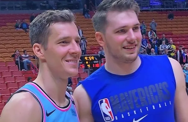 Goran Dragić in Luka Dončić