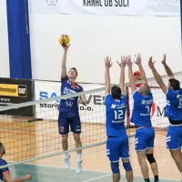 Jure Okroglič je v soboto svojim nekdanjim soigralcem v Kanalu  
dal 13 točk. 