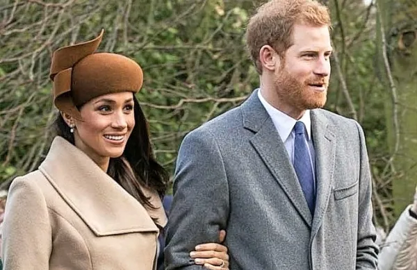 Britanski princ Harry skupaj s soprogo Meghan