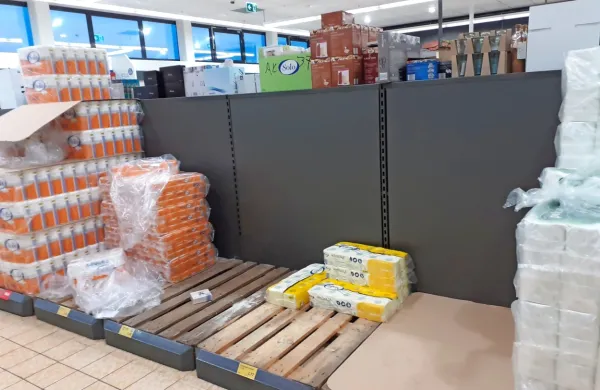 Včerajšnji večerni prizor v enem od istrskih Hoferjev