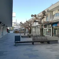 Sredi&scaron;če Nove Gorice prazno