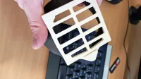 Prototip 3D--maske so natisnili v podjetju 3D Solutions na 
Predmeji. 