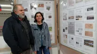 Jože in Ines Ropoša sta pripravila  razstavo o delovanju pošte v 
Volčji Dragi in odstrla zanimive (in neznane) drobce njene bogate 
zgodovine. 