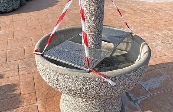 Prepovedana je  uporaba vseh javnih pitnikov in fontan v občini 
Piran.