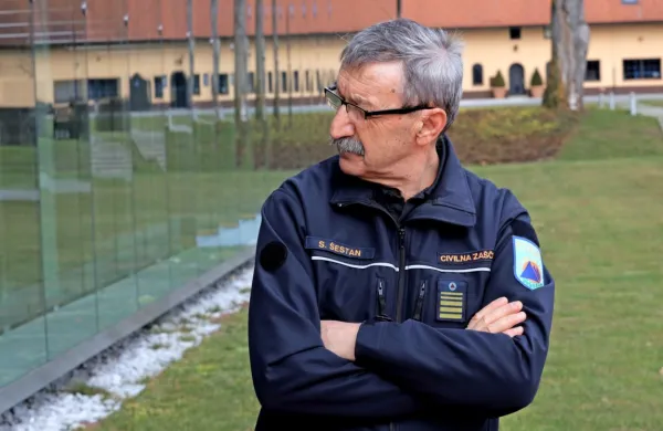 Poveljnik Civilne zaščite Srečko Šestan