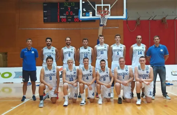 Ekipa, ki  se je uvrstila v drugo ligo: čepijo (z leve) - Miha Lipičar, Jaka Ristovski, Anže Vinazza, Jan Močnik,  Marko Marcetič, Matic Gavez; stojijo 
- Goran Kuburić (pomočnik), Gregor Devetak, Matija Cej, Žan Petejan, Aidin Artuković, Luka Ščuka, Saša Mučič, Jure Pušnar (trener).