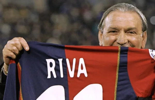 Gigi Riva se je v dresu Cagliarija uveljavil kot eden najboljših 
italijanskih napadalcev vseh časov.
