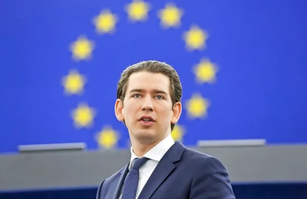 Avstrijski kancler Sebastian Kurz