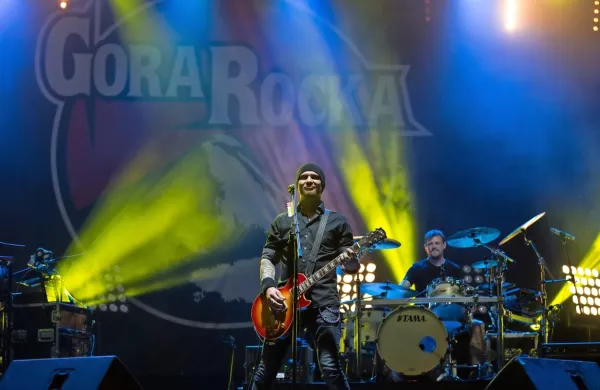 Siddharta na odru lanskoletnega festivala Gora Rocka.
