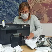 V KS Jagodje-Dobrava so za&scaron;ili po eno masko za vsako gospodinjstvo
