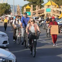 Protestna rekreacija tudi v Kopru, Sežani in Novi Gorici