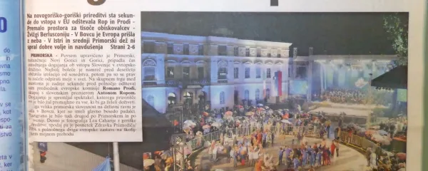 Slovenija je vstopila v EU.