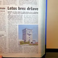 Gradnja spomenika braniteljem zahodne meje na Cerju  je zastala.