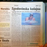 Koprski plavalec Matjaž Markič je na evropskem prvenstvu v 
plavanju  v svoji paradni disciplini 50 m prsno Sloveniji priplaval 
bronasto medaljo. 