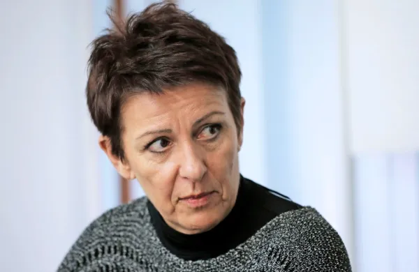 Predsednica Zveze svobodnih sindikatov Slovenije Lidija Jerkič