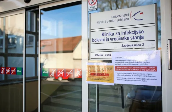 Na ljubljanski infekcijski kliniki od četrtka samoplačni&scaron;ko testiranje na okužbo z novim koronavirusom
