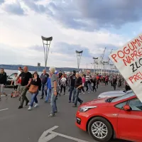 Protestniki na kolesih znova protestirajo proti vladi