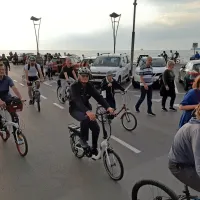 Protestniki na kolesih znova protestirajo proti vladi