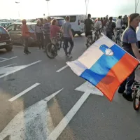 Protestniki na kolesih znova protestirajo proti vladi