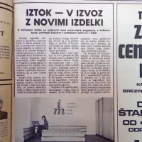 V mirenski tovarni pohištva  Iztok so pripravili  nove proizvodne 
programe za arabski trg.