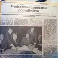 Občina Koper se je pobratila z občino Bosanski Brod. 