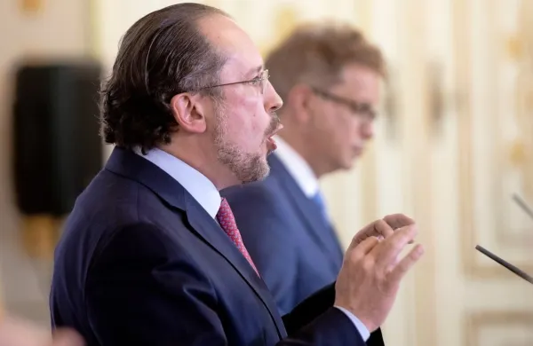 Avstrijski zunanji minister Alexander Schallenberg 