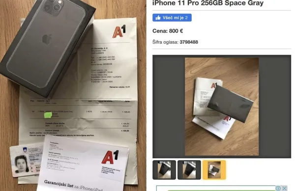 Policisti iz Šentilja opozarjajo na goljufa, ki preko spletnega 
oglasnika ponuja v prodajo visokocenovni mobilni telefon, ki pa 
ga že več naročnikov kljub plačilu do zdaj ni prejelo.