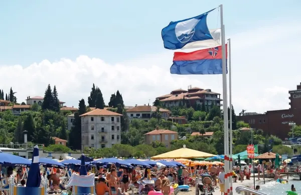 Okoljski znak modra zastava je v Sloveniji prisoten 26 let. Poslej je  
vključen v zeleno shemo slovenskega turizma kot trajnostni znak, 
ki je osnova za pridobitev znaka Green Beach.