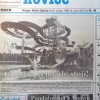 V Simonovem zalivu v Izoli so uradno odprli (tedaj) največji vodni 
tobogan v Sloveniji, visok  deset metrov, obe stezi pa skupaj merita 
200 metrov. 