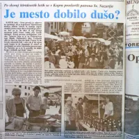 V Kopru so po skoraj 40 letih obudili praznovanje zavetnika sv. 
Nazarija. 