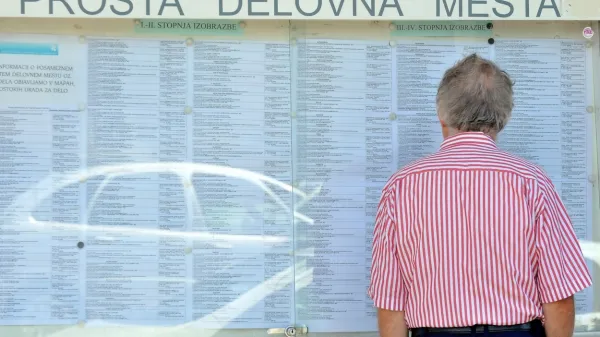Rast brezposelnosti se je s sproščanjem ukrepom začela umirjati.